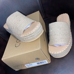 Tan Platform Sandals